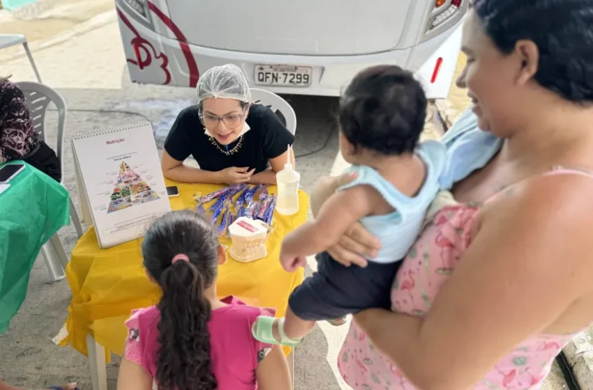 Caravana do Cuidar registra mais de 330 atendimentos no bairro dos Novais