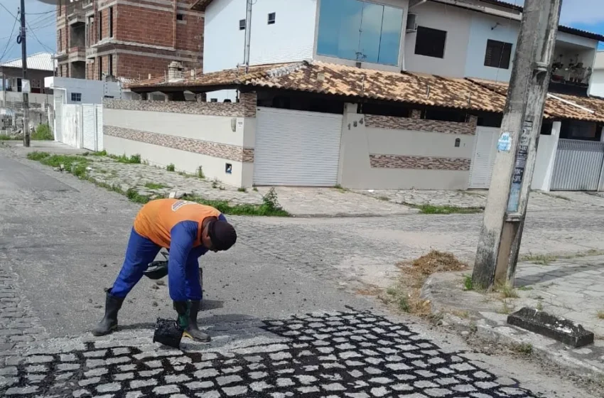 Seinfra realiza serviços de manutenção e encerra a semana com ações em 40 bairros de João Pessoa
