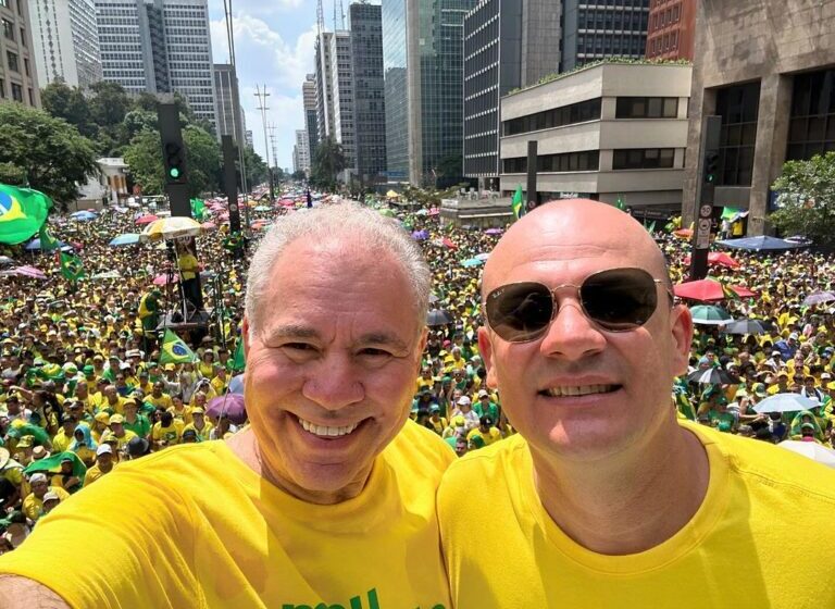 Durante evento com Jair Bolsonaro no Rio Grande do Norte, Marcelo Queiroga anuncia pré-candidatura de Cabo Gilberto ao Senado.