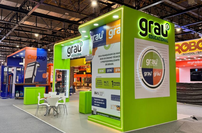 Grau Educacional apresenta na ABF Expo 2025 novo modelo de franquia que permite integração com colégios privados