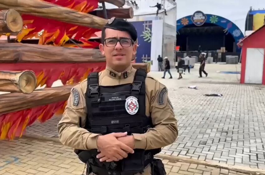 Polícia Militar da Paraíba finaliza últimos detalhes para realização do São João de Bananeiras