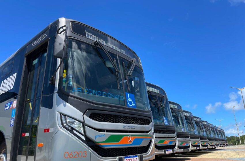 João Pessoa já recebeu 55 ônibus novos em 2025, segundo o Sintur-JP