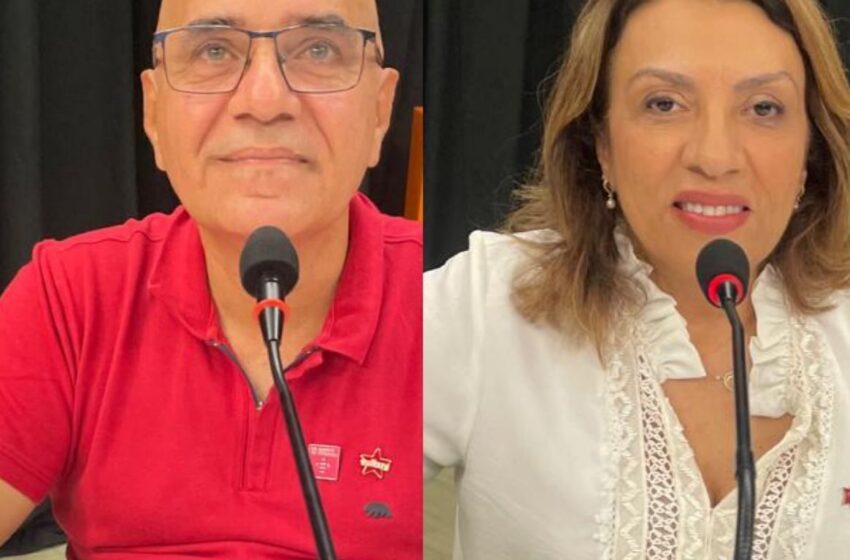 Ari França fala sobre política de formação para militantes, durante debate na TV Master