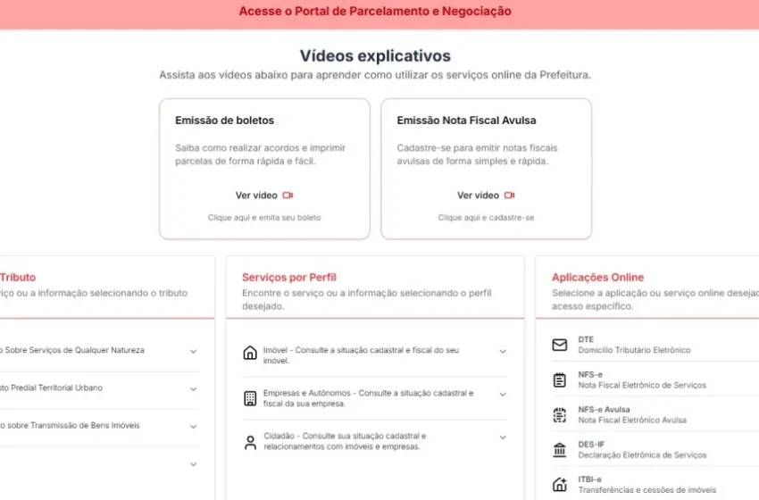 Secretaria da Receita Municipal prorroga prazo para pagamento de tributos e taxas sem juros e multas