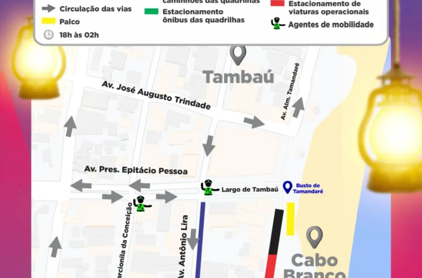 Semob define operação especial para os festivais de quadrilhas a partir desta terça-feira