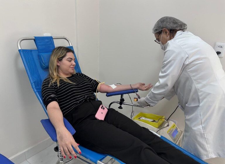 Hospital de Trauma de João Pessoa amplia campanha do Hemocentro com novo ponto de coleta de sangue