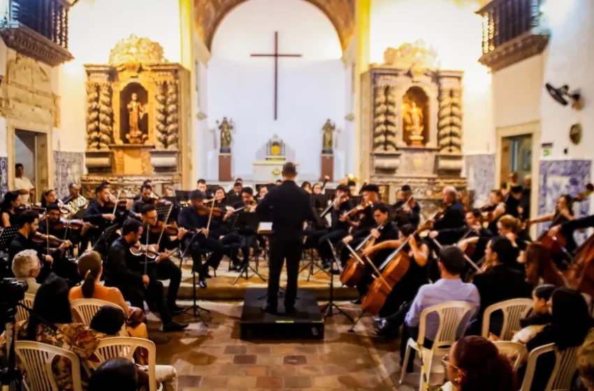 Orquestra Sinfônica realiza concerto no Centro Cultural São Francisco