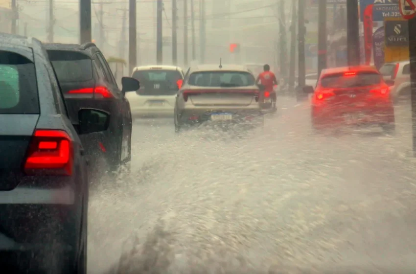  Capital registra 149,8 mm de chuvas, Inmet emite novo alerta e Defesa Civil segue monitoramento