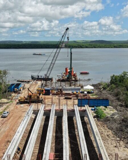  Ponte do Futuro é a maior em construção no Brasil e conectará Cabedelo, Santa Rita e Lucena