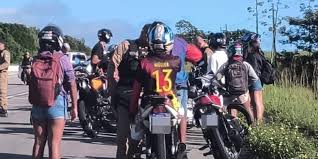 Operação na BR-101 intercepta “rolezinho” com manobras perigosas e motos irregulares na Grande João Pessoa