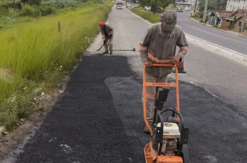 Seinfra realiza serviços de manutenção em 30 bairros de João Pessoa nesta quarta-feira