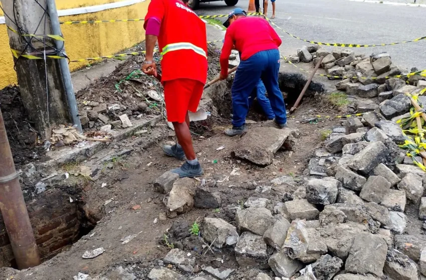 Seinfra realiza serviços de manutenção em mais de 30 bairros de João Pessoa nesta terça-feira