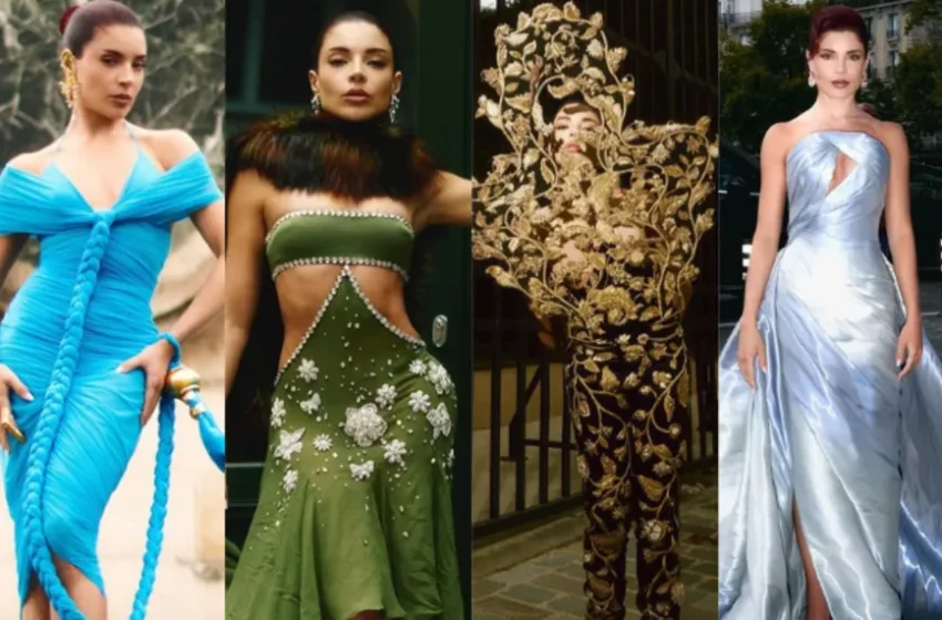 Gkay brilha com looks marcantes na Semana de Alta Costura de Paris 2025