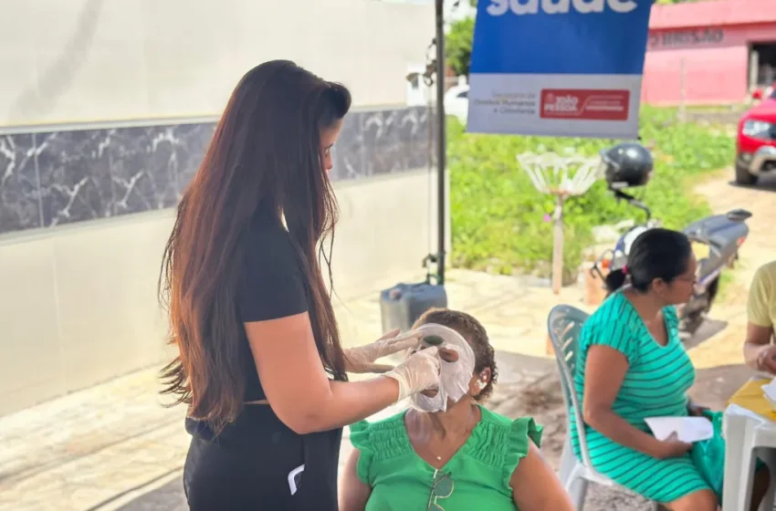 Caravana do Cuidar leva serviços gratuitos aos moradores do Bairro das Indústrias