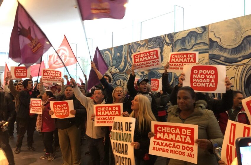  MST ocupa prédio mais caro do Brasil em protesto por justiça fiscal