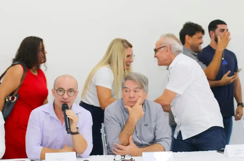 Cícero Lucena apresenta projeto da Copa Metropolitana de Futebol Amador a prefeitos da região