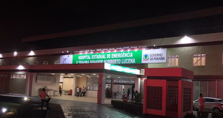 Homem sofre acidente doméstico grave ao desmanchar chaminé e é socorrido para o Trauma de João Pessoa