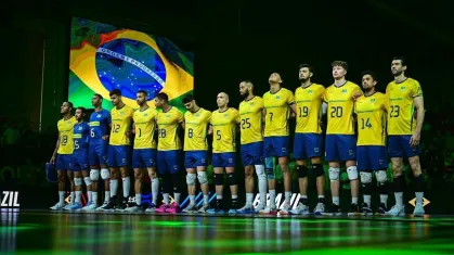 Brasil supera susto contra a China e avança à semifinal da Liga das Nações de Vôlei Masculino
