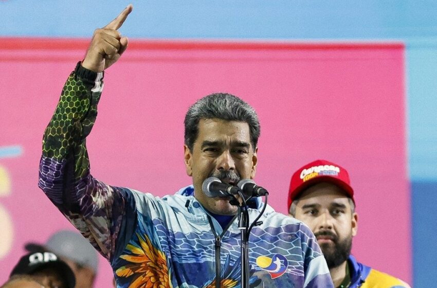  Maduro mobiliza 4,5 milhões de milicianos e reage a ‘ameaças’ dos EUA