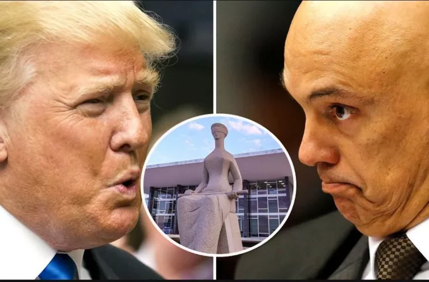Trump sanciona Moraes e provoca impasse inédito entre EUA e STF