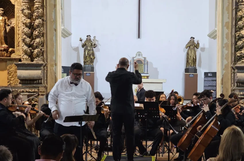 Concerto da Orquestra Sinfônica de João Pessoa atrai grande público ao Centro Cultural São Francisco