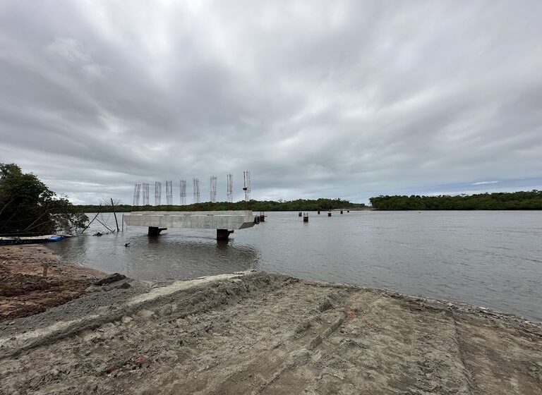  Concluída concretagem do primeiro trecho da Ponte do Futuro em Cabedelo