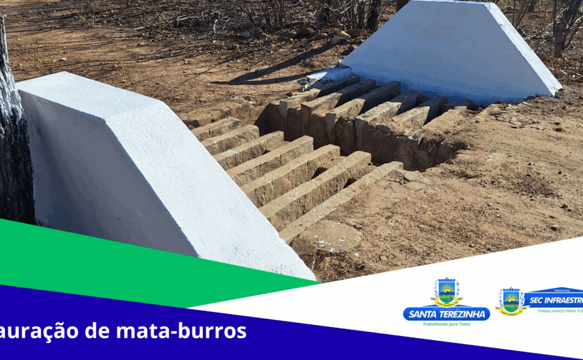  Prefeitura de Santa Terezinha atende solicitação da população e mantém serviço de restauração de mata-burros