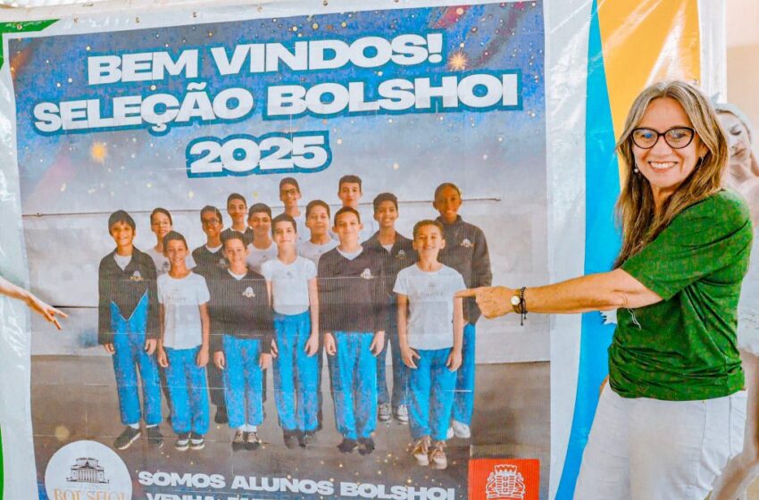  Prefeitura inicia 2ª etapa de seleção dos alunos da rede municipal para estudarem na Escola Bolshoi