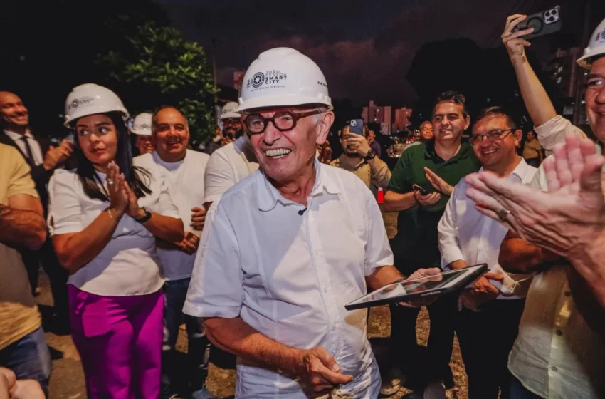  Cícero Lucena inicia modernização da iluminação pública com tecnologia de Cidades Inteligentes