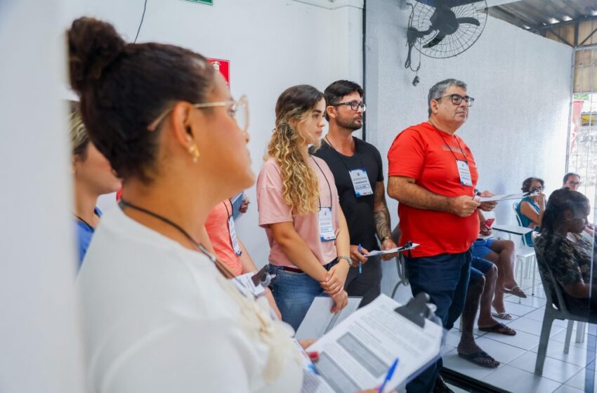 Secretaria de Saúde inicia parte prática de formação para agentes comunitários de saúde e endemias