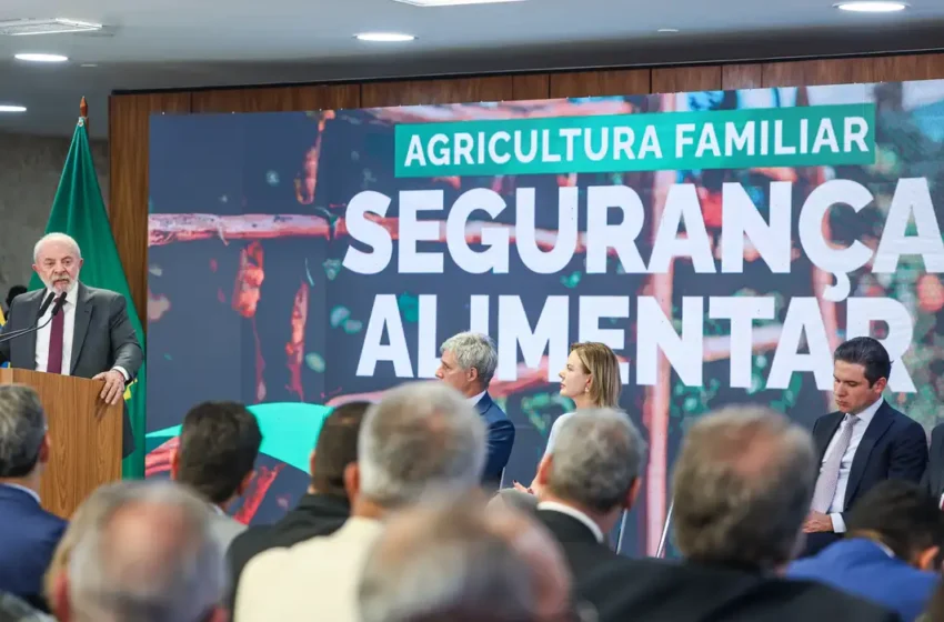  Lula sanciona cinco novas leis para fortalecer agricultura familiar e combater a fome