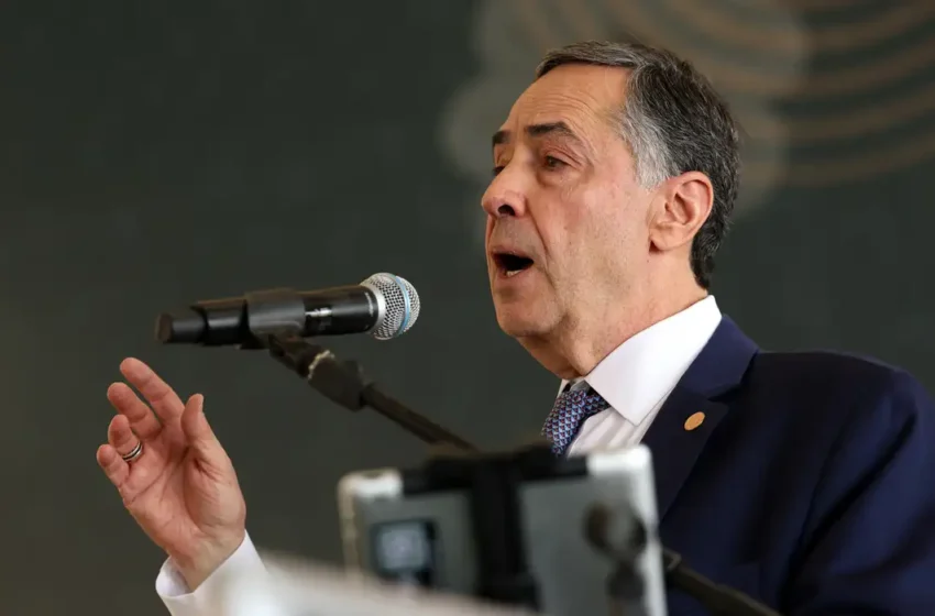  Barroso defende pacificação do país em último discurso como presidente do STF