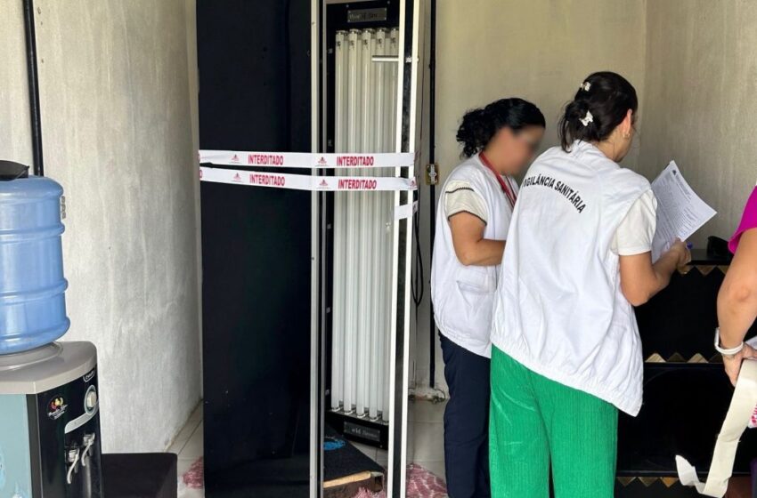  Vigilância Sanitária interdita cabines de bronzeamento artificial em João Pessoa