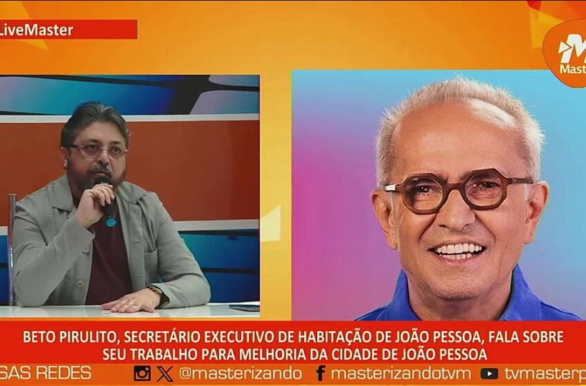  Beto Pirulito declara apoio e defende Cícero Lucena como nome forte para o Governo da Paraíba em 2026
