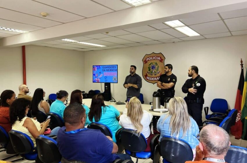  PF promove palestra em Campina Grande sobre prevenção a crimes sexuais contra crianças e adolescentes