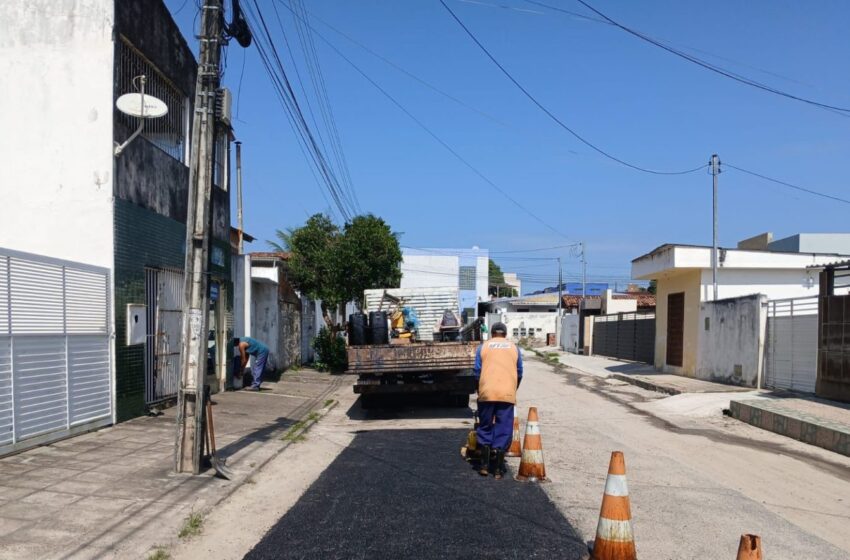 Prefeitura intensifica Operação Tapa-Buraco e beneficia 35 bairros de João Pessoa