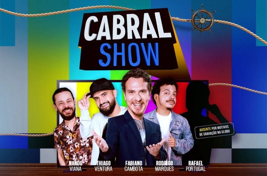  Show de humor “A Culpa é do Cabral” acontece em João Pessoa