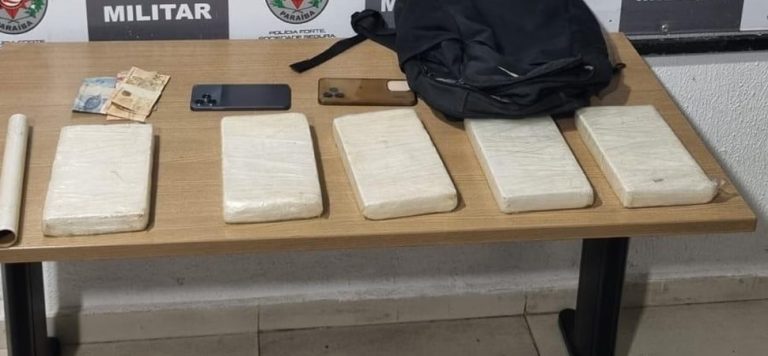  Homem é preso com cinco quilos de cocaína durante operação policial em João Pessoa