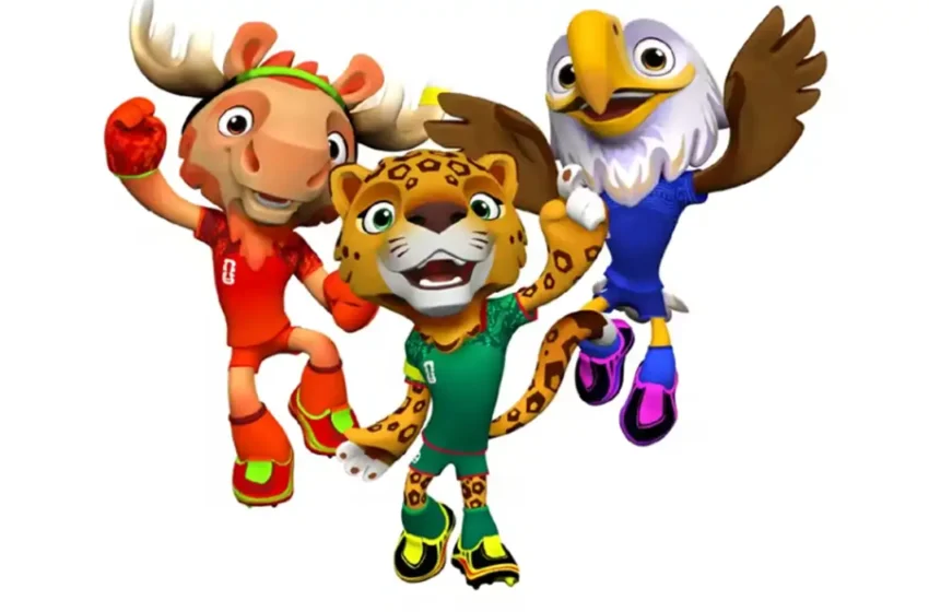 Fifa apresenta mascotes da Copa do Mundo de 2026