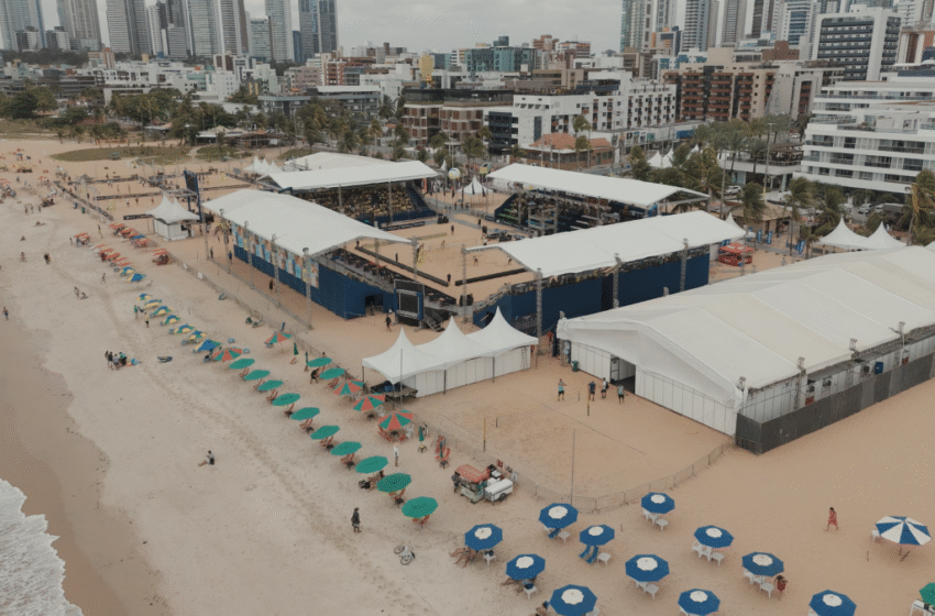  Copa Brasil de Beach Soccer tem início nesta quinta-feira (02) no Paraíba World Beach Games