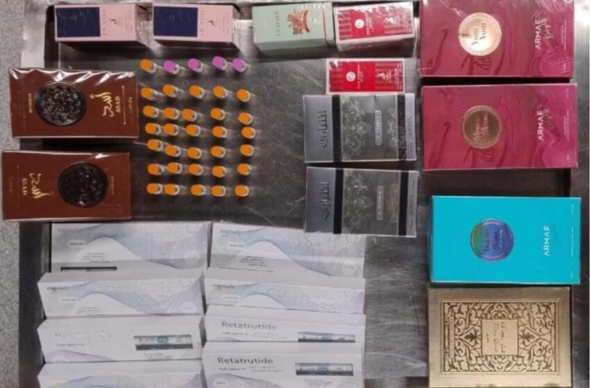 Polícia Federal apreende medicamentos para diabetes e perfumes importados com passageiro no aeroporto de João Pessoa