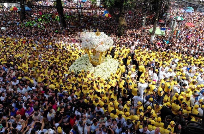 Círio de Nazaré reúne 2,5 milhões de fiéis em Belém em celebração marcada por fé, sustentabilidade e homenagens
