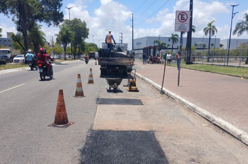 Prefeitura leva Operação Tapa-Buraco a cerca de 40 bairros da Capital nesta quinta-feira (16)