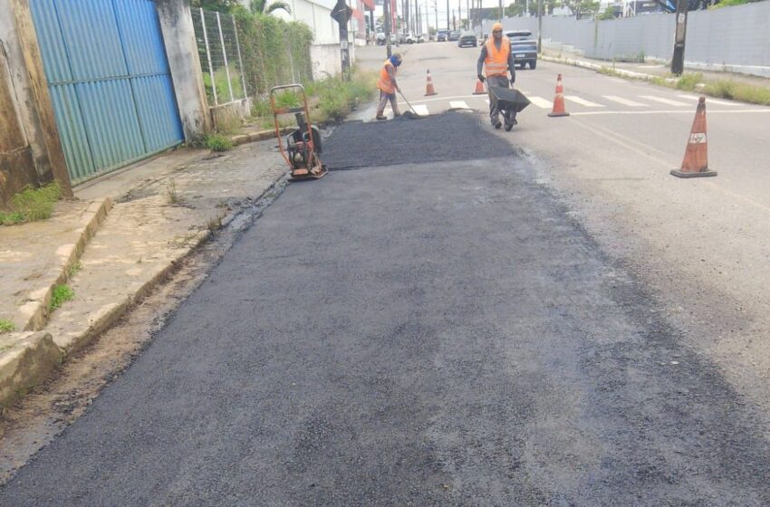  Seinfra realiza Operação Tapa-Buraco em 37 bairros de João Pessoa ao longo da semana