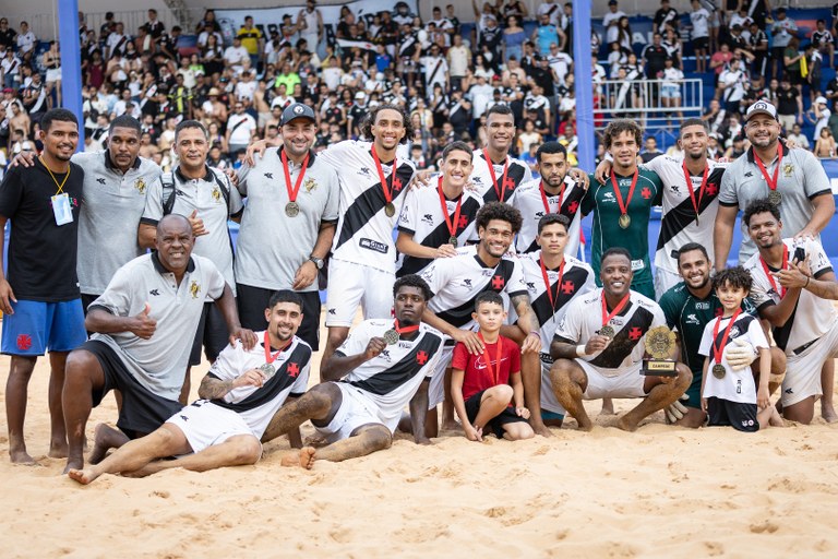  Vasco conquista a Copa do Brasil de Beach Soccer nos Jogos Mundiais de Praia da Paraíba