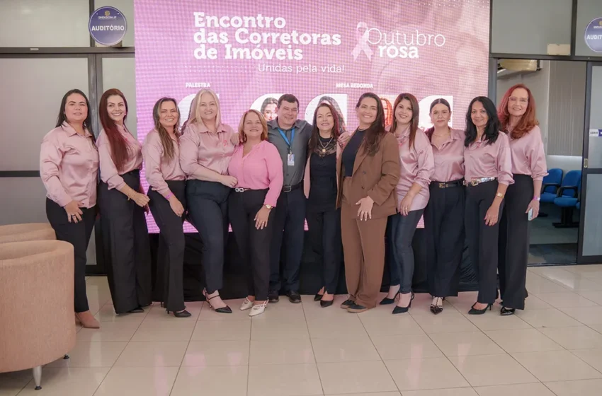 Corretoras de imóveis se unem em João Pessoa por valorização feminina e prevenção ao câncer de mama