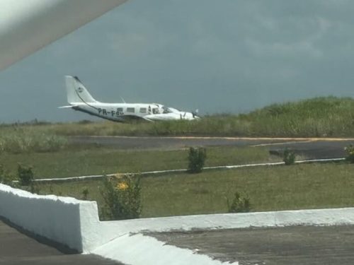  Criminosos tentam roubar avião em aeródromo de Santa Rita, mas plano falha durante a decolagem