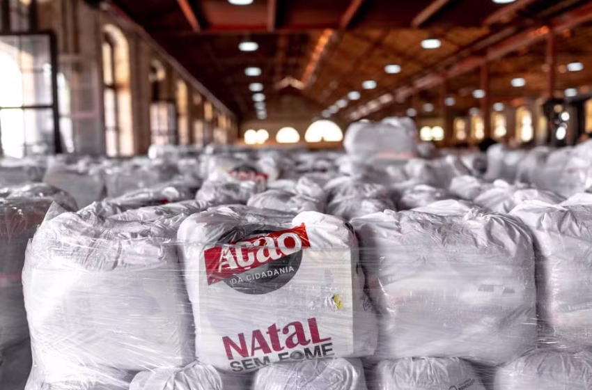 Ação da Cidadania lança campanha “Natal Sem Fome 2025” com meta de distribuir 2 mil toneladas de alimentos