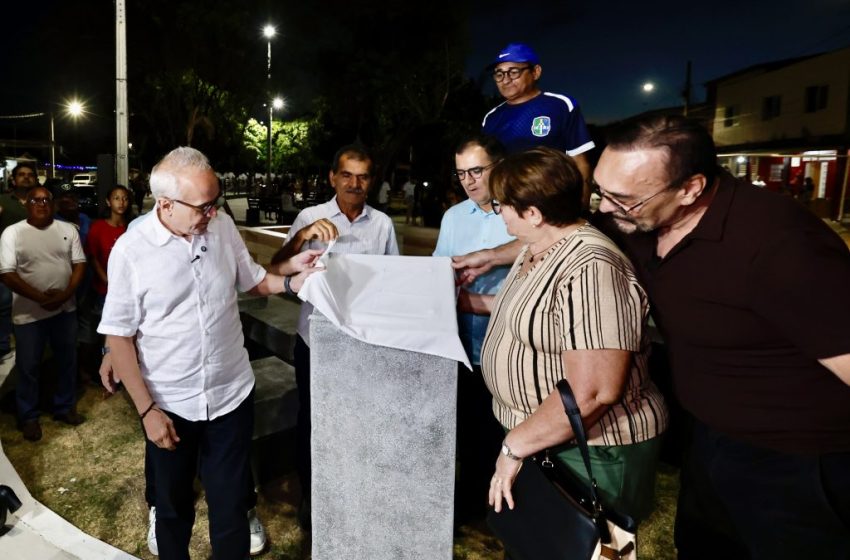  Prefeitura de João Pessoa inaugura Praça Luiz Gomes da Silva no Funcionários II após mais de 40 anos de espera da comunidade