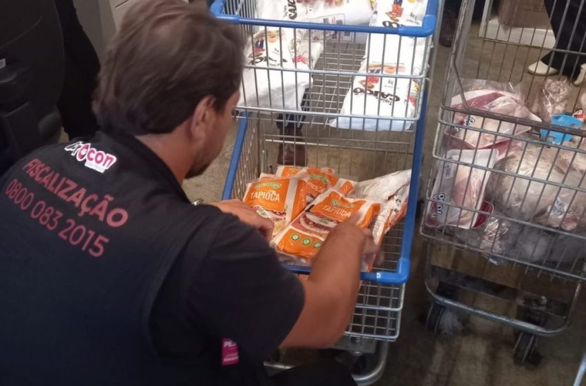  Procon-JP apreende mais de 4,2 mil produtos irregulares no mês de outubro